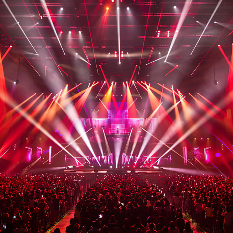 SHEHDS GalaxyJet LED Beam Lights: Your Stage’s Secret Weapon