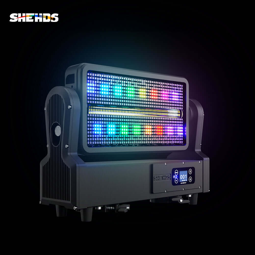 CoralPar IP65 Lyre Stroboscopique Étanche 1000W RGB