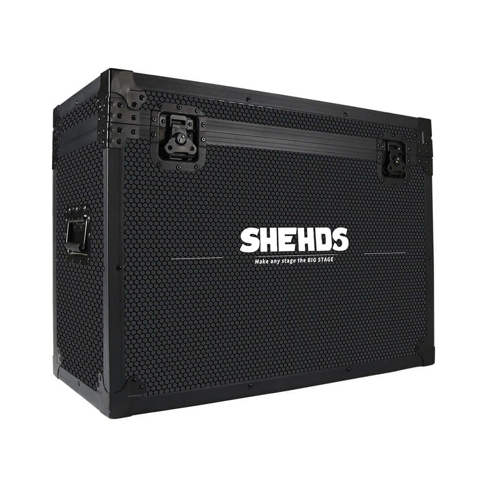 SHEHDS 2/3/4/6 Arms LED Beam Moving Head Lights 50W/80W/100W/120W RGBW Stage Lighting with Wireless Remote Control for Party Bar DJs