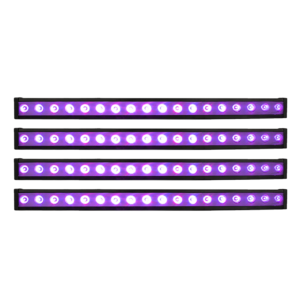 SHEHDS IP65 Waterdichte LED Bar 18x12W RGBW 4in1 Wandverlichtingsarmatuur