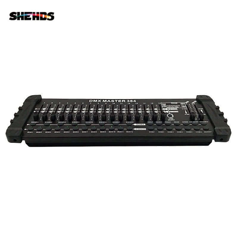 SHEHDS Consola DMX 384 Controlador 512 DMX para Iluminación de Escenario