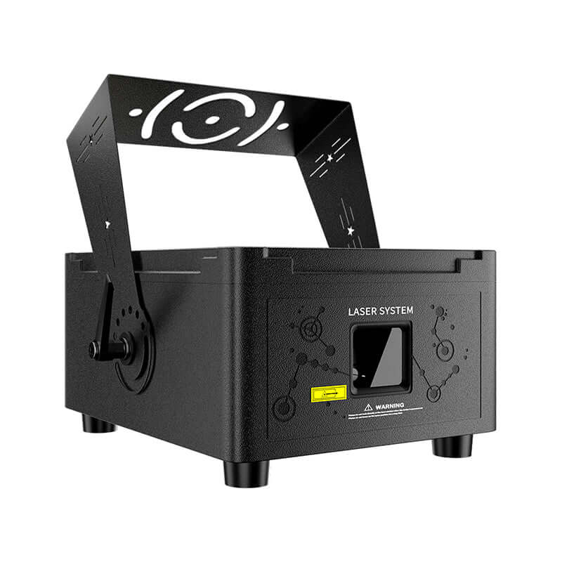 Constellaser APP Bediening 12W RGB Laserlicht serie Animatie Scanner