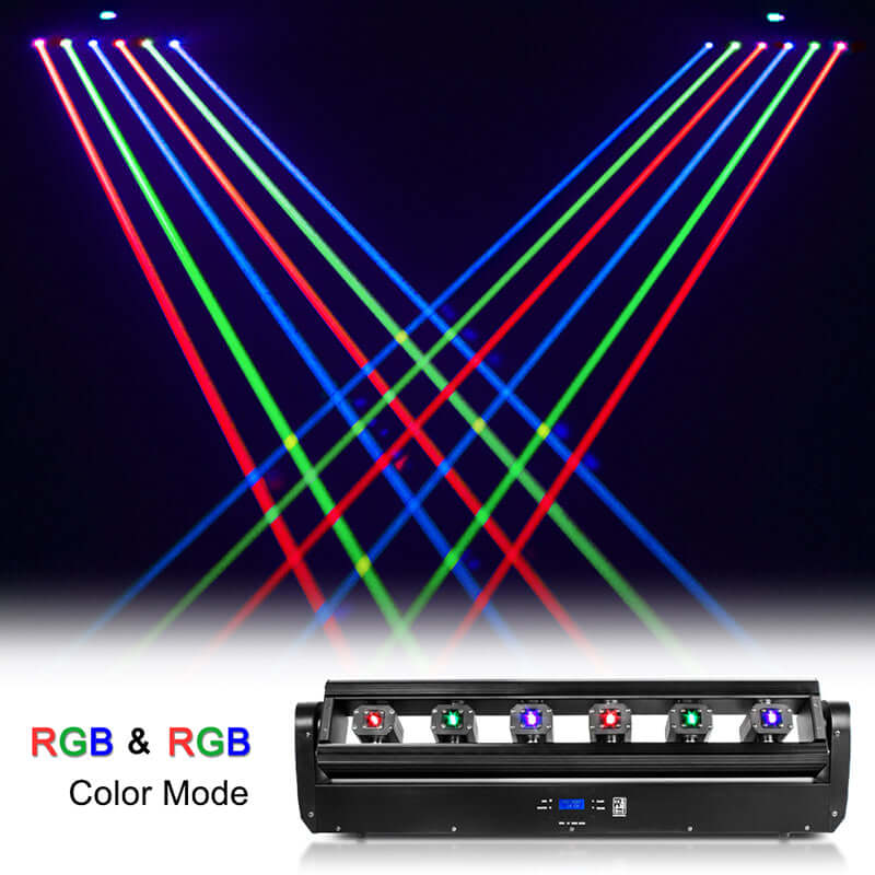 SHEHDS 3000mW RGB / RGB 3in1 DMX Scanner Bewegliche Laserbeleuchtung
