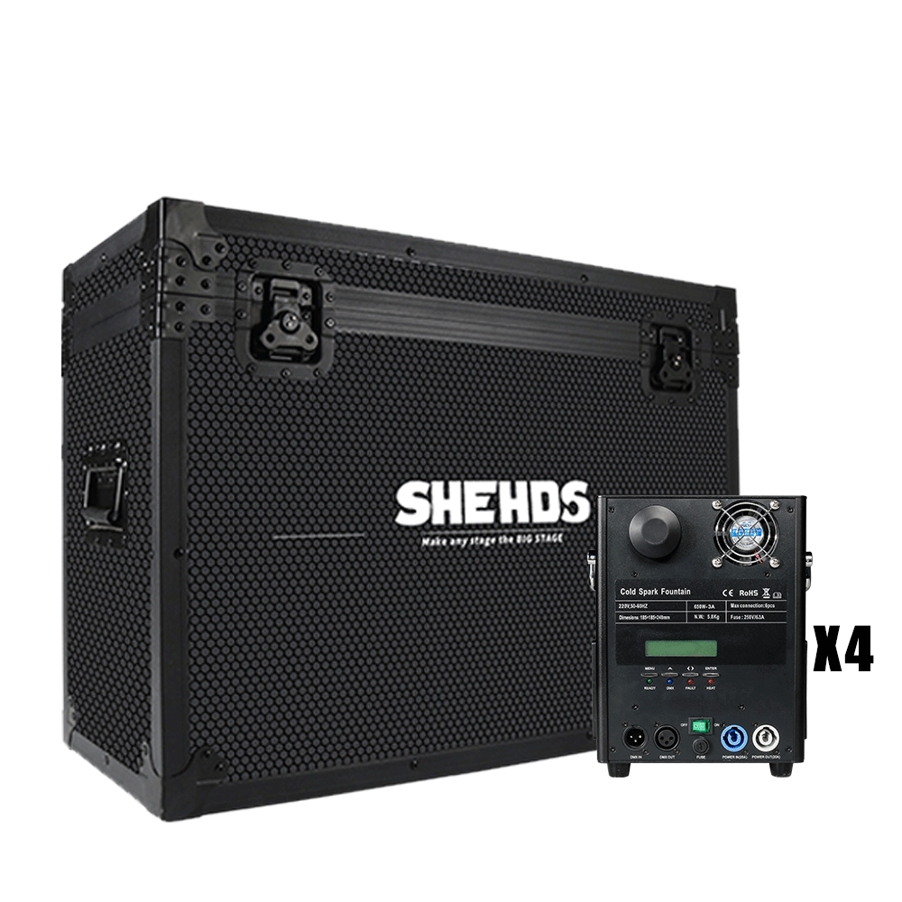 SHEHDS 650W draadloze vuurwerk-koudvonkenmachine