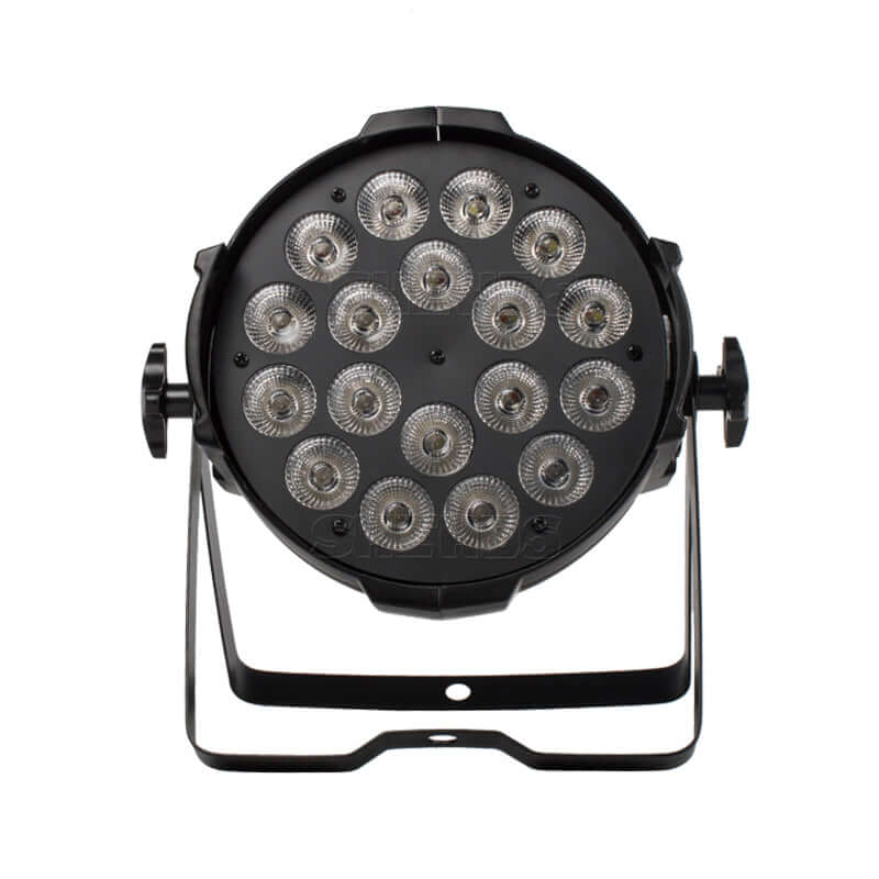 SHEHDS Big Aluminum Alloy 18x12W RGBW / 18x18W RGBWA+UV 6in1 LED Par Light – product feature view