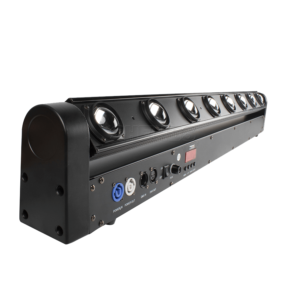SHEHDS Stage Lighting Package – 200W RGB Strobe + 230W 7R Beam + 8x12W & 19x15W Moving Heads