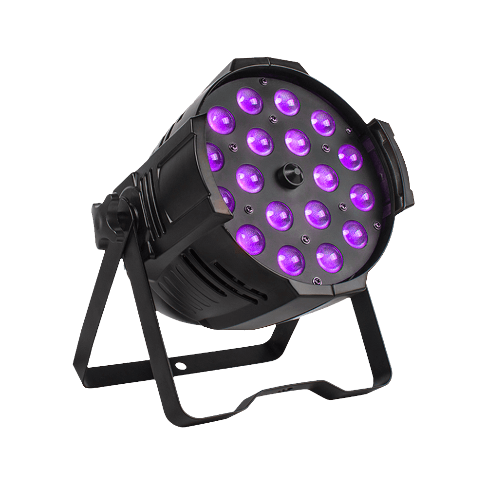 SHEHDS LED Zoom Par 18x18W RGBWA+UV Stage Lighting