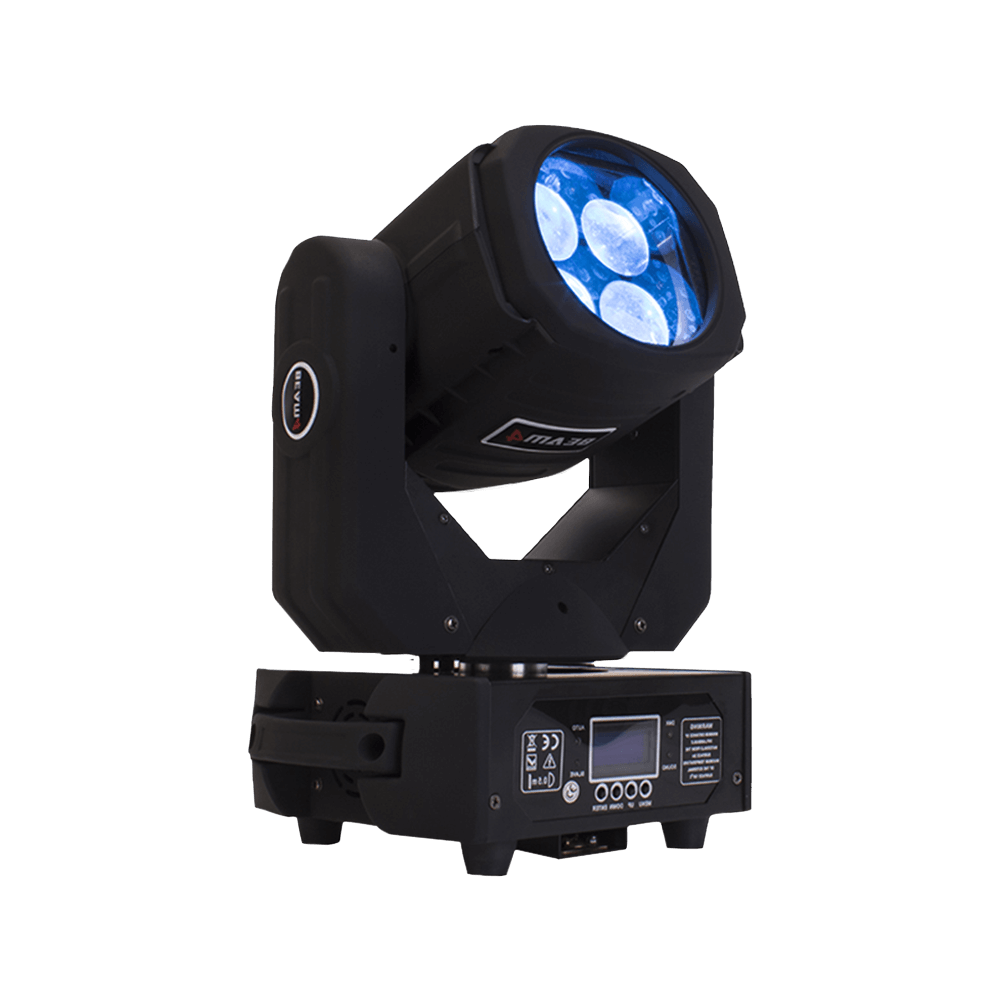 SHEHDS 4x25W RGBW Beam Moving Head Light