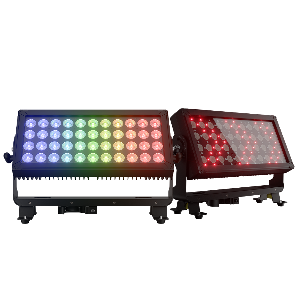 ShockCore Waterproof LED 44x10W RGBW Flood Light – SHEHDS