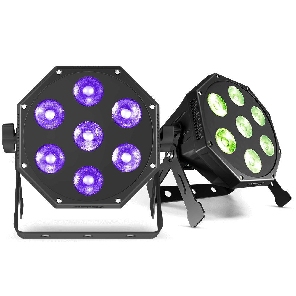 LED GlamoPar Lighting Series 6in1 Color Mixing Control – SHEHDS
