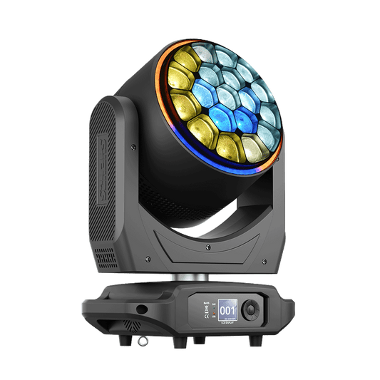 JMS WEBB LED Bees Eyes 19x40W - Ring Effect  Zoom&Beam&Wash RGBW 4in1 Light