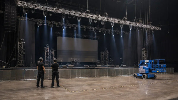 Beam Light Rigging: Height, Angle and Load Planning