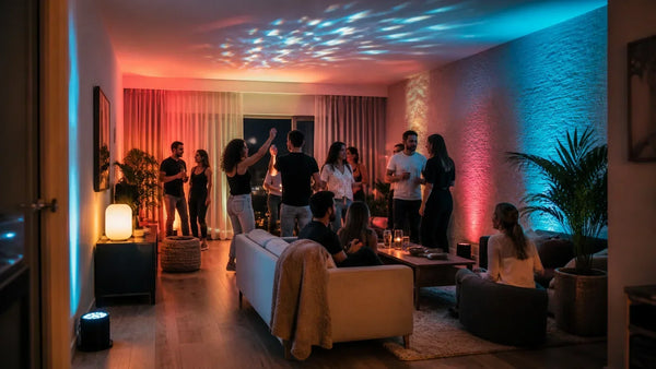 Luzes de festa para casa: transforme a sua sala de estar numa balada