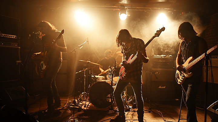 backlighting for a live