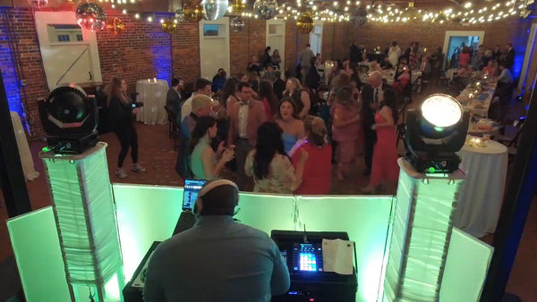 SHEHDS Lights Up a Memorable Wedding Celebration with Professional Stage Lighting