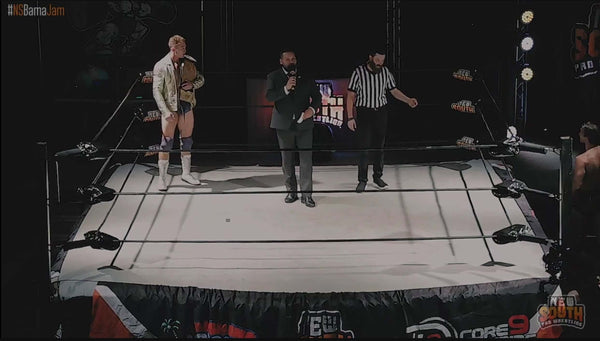 SHEHDS bringt die Action zum Leuchten beim New South Pro Wrestling Championship Match in Gadsden, AL