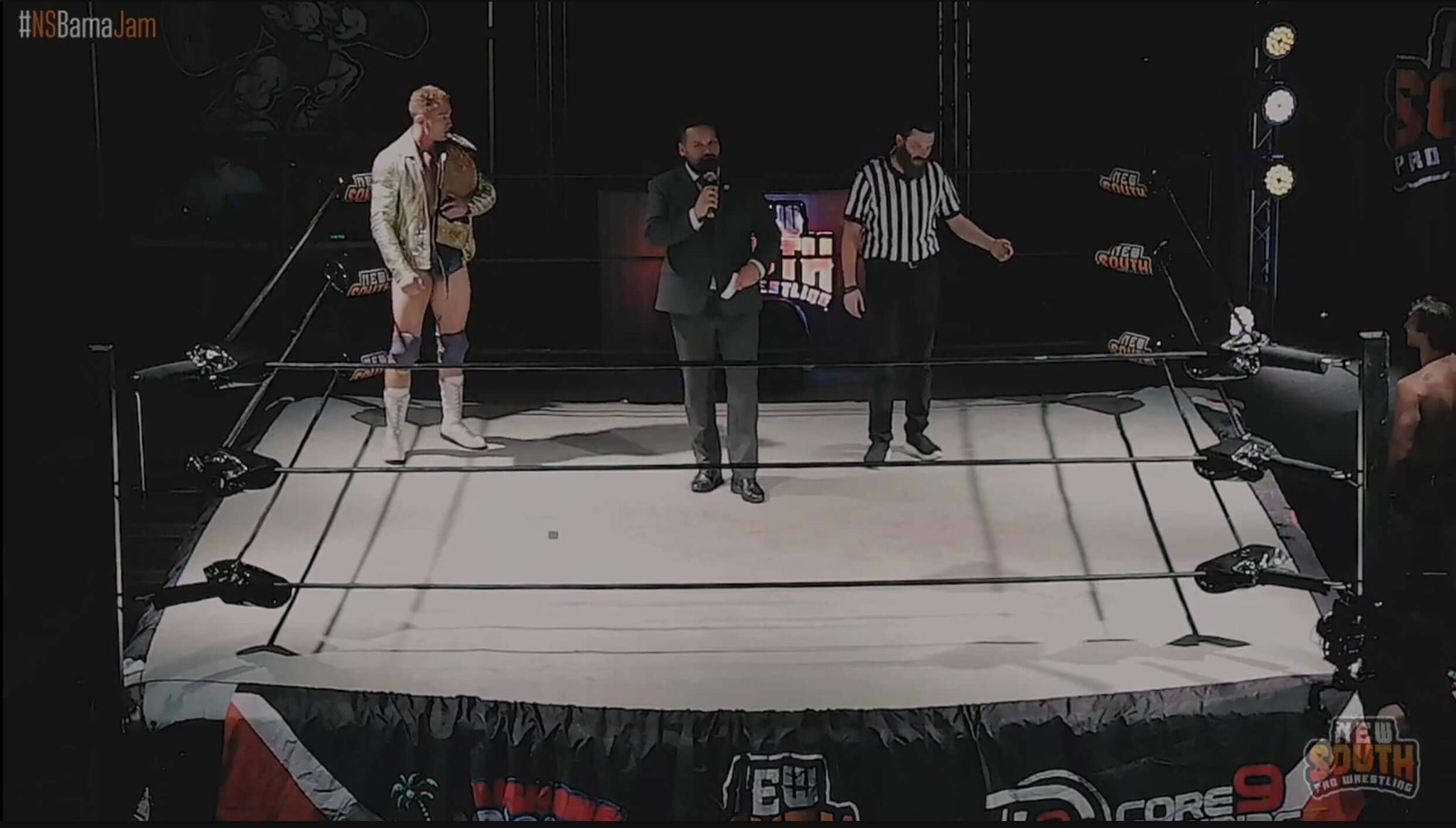 SHEHDS Lights Up the Action for New South Pro Wrestling Championship Match in Gadsden, AL