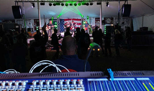 dmx controller for a live