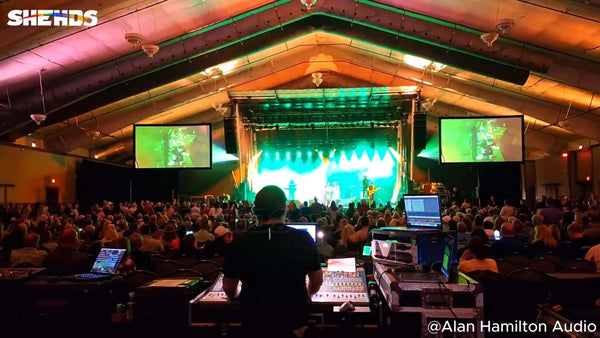 SHEHDS arbeitet mit DJ Alan Hamilton zusammen, um Konzerte und Events mit innovativer Bühnenbeleuchtung aufzuwerten