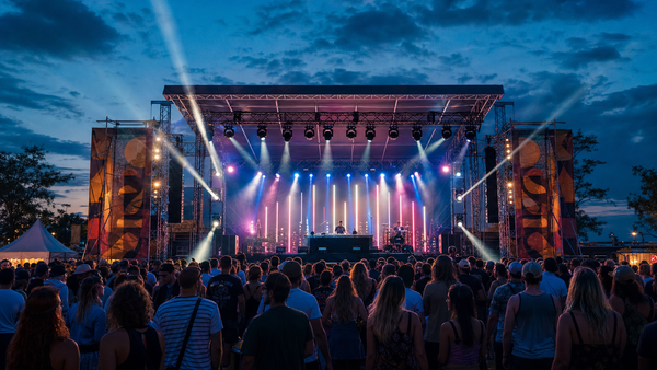 Medium Music Festival Lighting Setup for 300-800 People (2026)