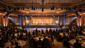 Large Wedding Lighting Setup for 800+ Guests (2026)