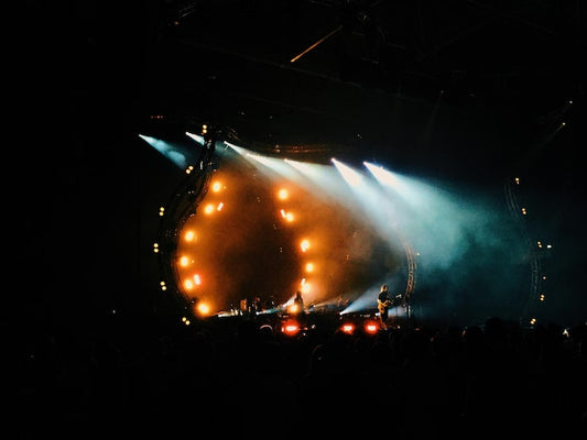 concert lighting with Par lights & wash lights