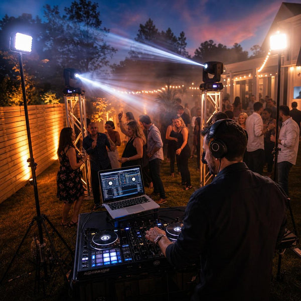 Mobile DJ Outdoor Lighting Setup: From Backyard to Festival (2026)