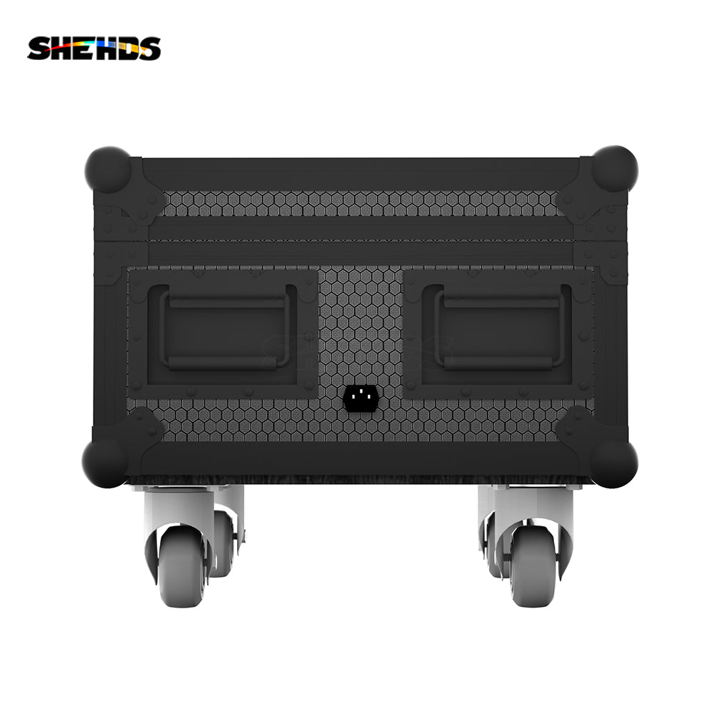 Rechargeable Flight Case（Silent Wheels） For 6/8/10 pcs 6x18W 6in1 RGBAW+UV Wireless Remote Control Wifi Battery Lighting