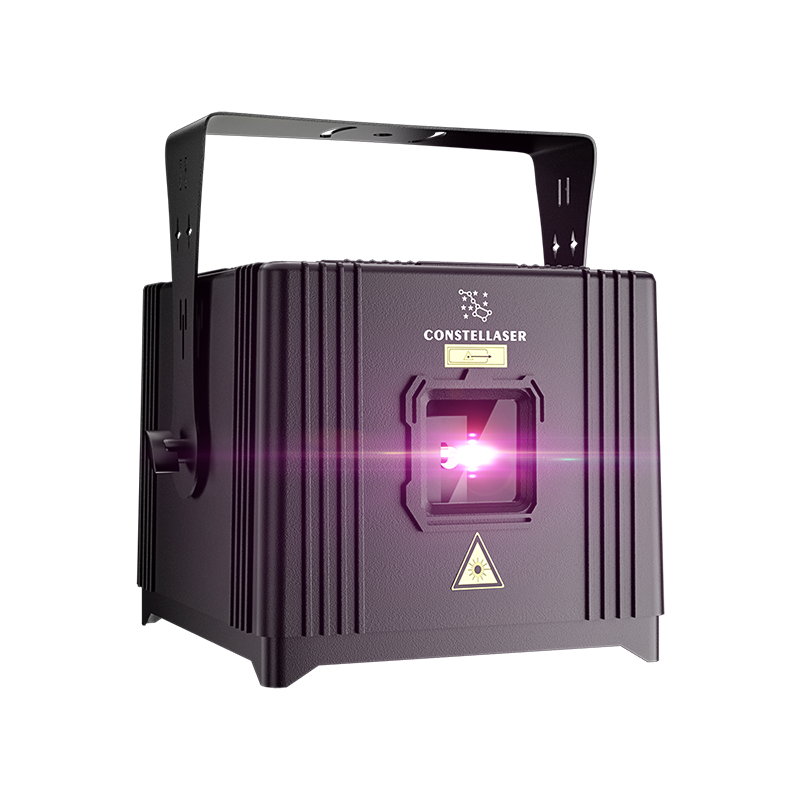 ConstelLaser impermeable 6W RGB animación luz láser recargable carcasa de una pieza pantallas táctiles