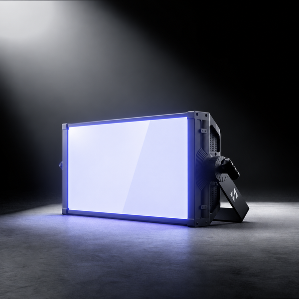 SHEHDS 200W RGBW+WW LED Softlight Panel with Barndoor