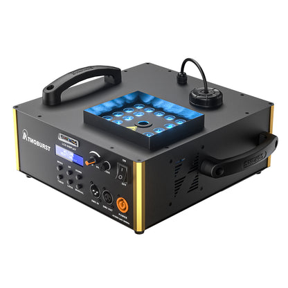 SHEHDS 1500W RGB LED Fog Machine with 24x3W Lights DMX & Remote Control Fog Effect – alternate product view