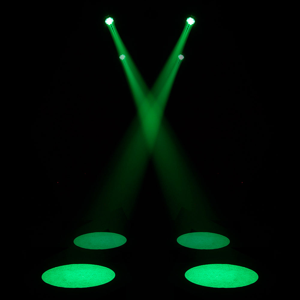 LED Fixed Focus LEKO 250W/350W Profile Spotlight - RGBWAUV/RGBLAC/RGBW/RGBL/Warm+Cool White | Four-leaf Manual Shutters