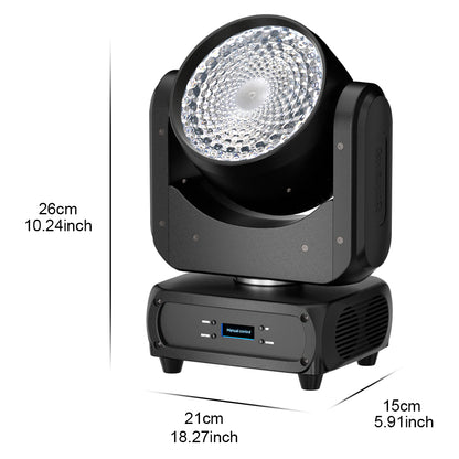 New Arrival LED Wash 120W RGBW Moving Head Lighting CTO High Saturation For Churche Wedding