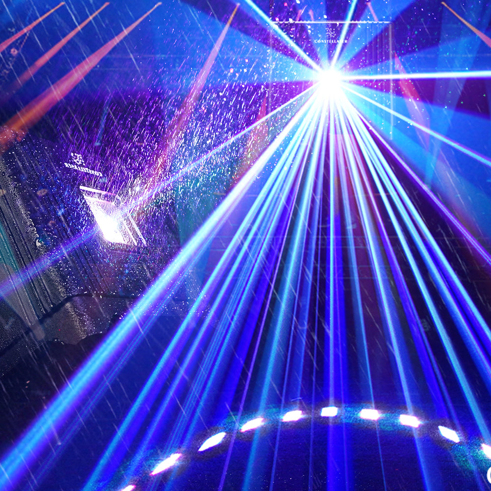 ConstelLaser impermeable 6W RGB animación luz láser recargable carcasa de una pieza pantallas táctiles