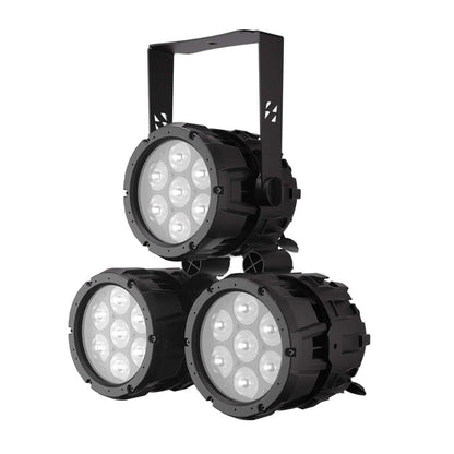 SHEHDS Waterproof 7x18W Linkable LED Par Light APP Control RGBWA+UV / RGBLAC Stage Light