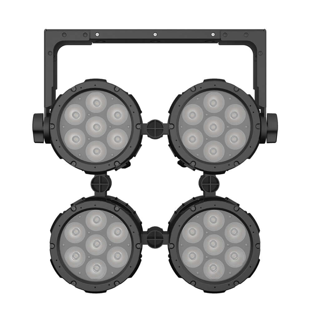 SHEHDS Waterproof 7x18W Linkable LED Par Light APP Control RGBWA+UV / RGBLAC Stage Light