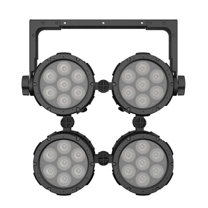 SHEHDS Waterproof 7x18W Linkable LED Par Light APP Control RGBWA+UV / RGBLAC Stage Light