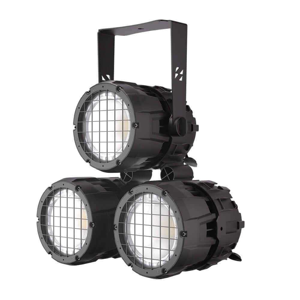 SHEHDS Waterproof 150W RGBLAC COB Linkable Par Light with App Control