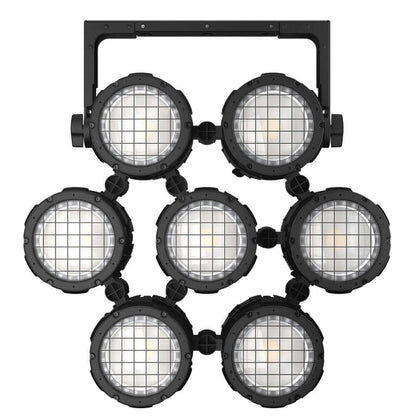 SHEHDS Waterproof 150W RGBLAC COB Linkable Par Light with App Control