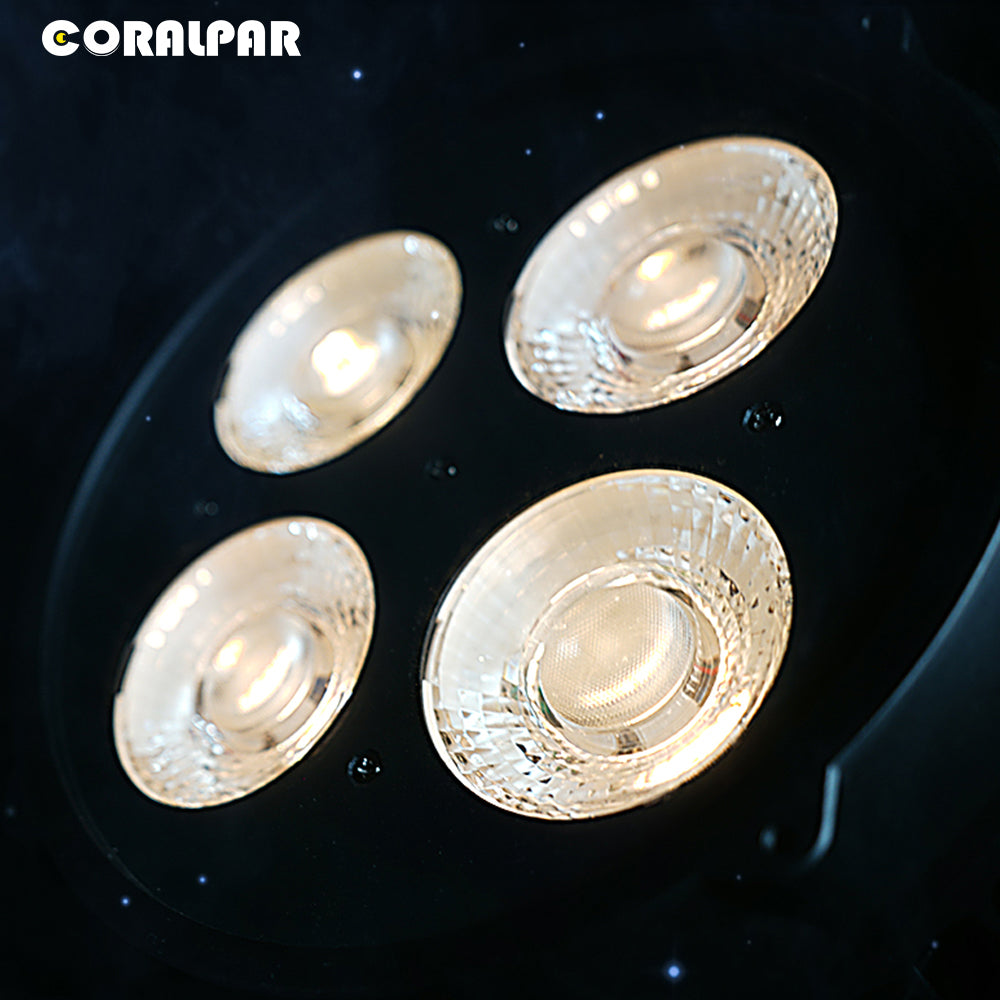 New Waterproof Aluminum alloy LED Par COB 200W Cool White + Warm White Lighting Outdoor CoralPar