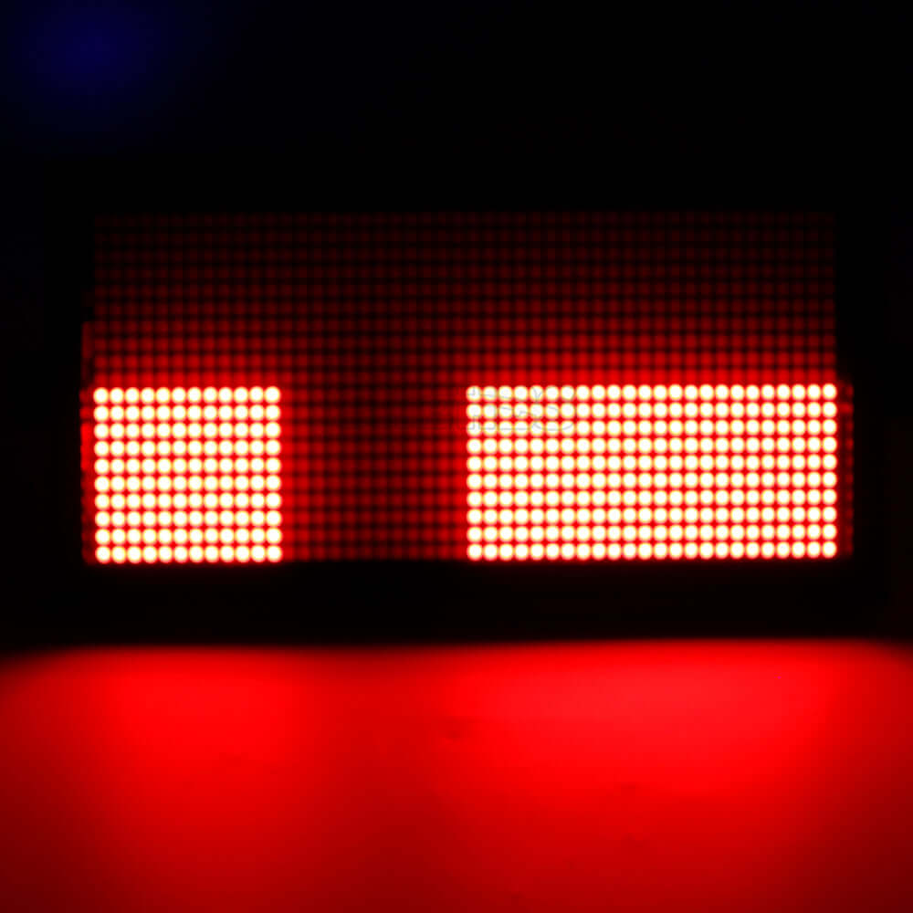 SHEHDS 200W RGB Luz Estroboscópica de Marquee 8-Segmentos LED para