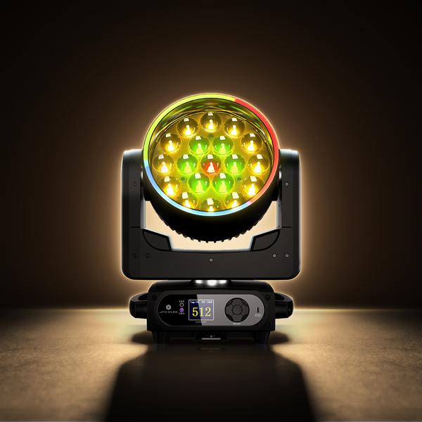 Upgrade SHEHDS Waterproof LED Moving Head Light 19x15W / 20W / 25W Beam Wash Zoom IP65 Stage Lighting