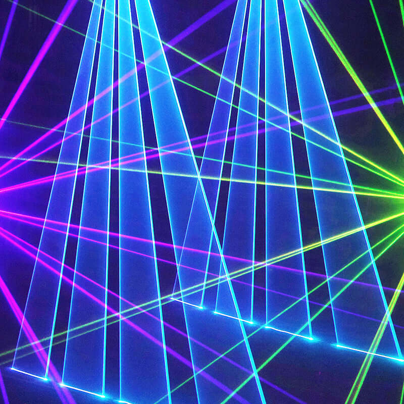 Constellaser APP Control 12W Laser Light series RGB Animation Scanner DMX512