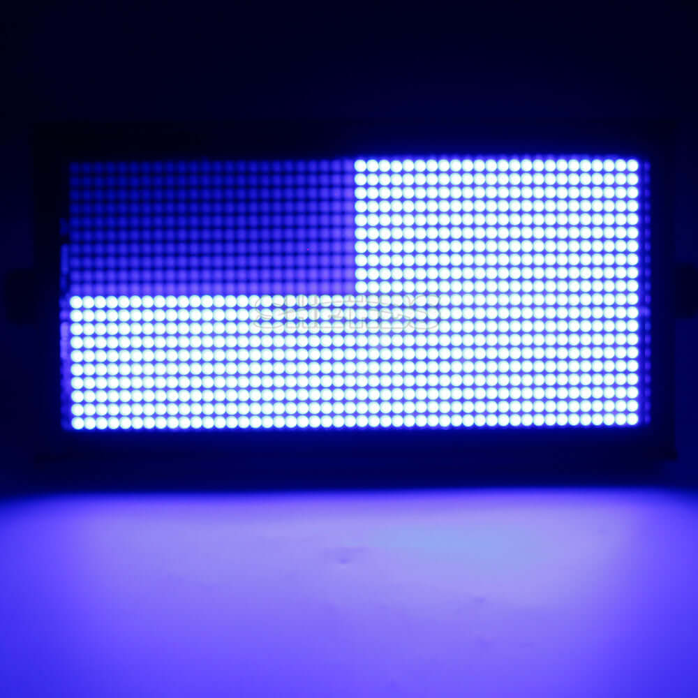 SHEHDS 200W RGB Luz Estroboscópica de Marquee 8-Segmentos LED para
