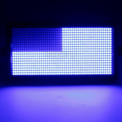 SHEHDS LED 200W RGB Marquee Strobe Light (8 segmentos) adequado para casamento de DJ em boate