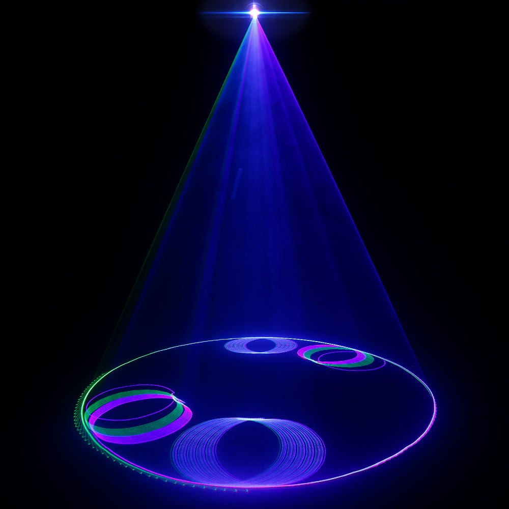 SHEHDS waterdichte laser 3W RGB-scanpatroon animatie laserlicht voor prestatiepodium bruiloft DJ nachtclub