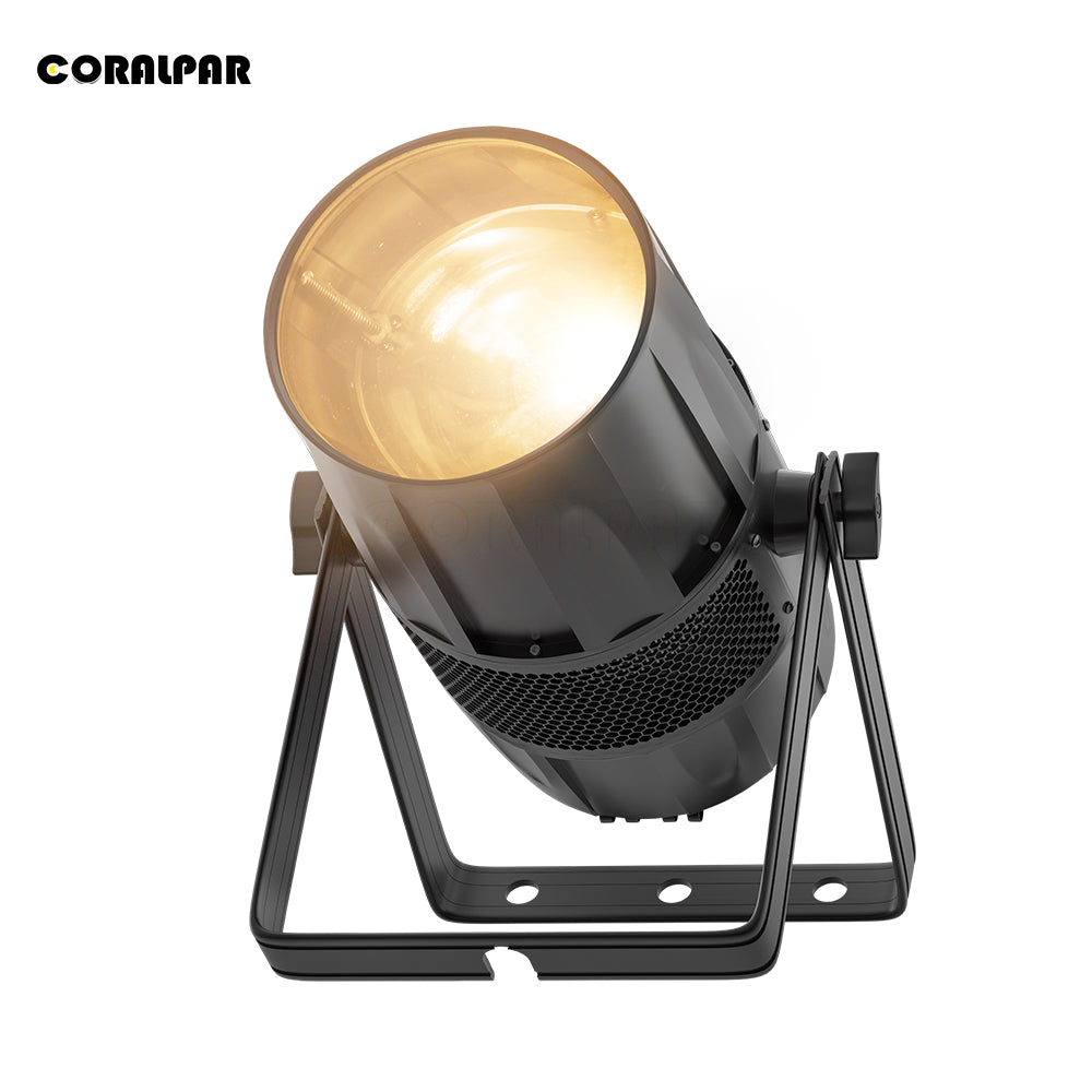 Waterproof LED Zoom&Wash COB Par 300W Warm White Light（IP65）Linear Focus CORALPAR