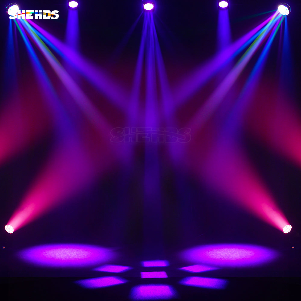 JMS WEBB (Spiegelrotatie) LED ZOOM & BEAM & WASH Kleine Bee Eye 7X40W RGBW Lichtpuntcontrole voor podiumprestaties Concert