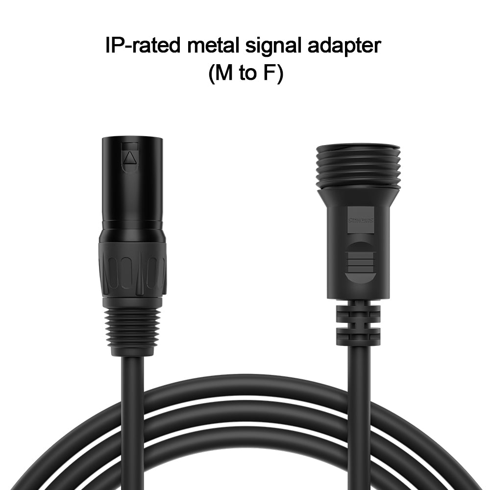 DMX Signal Cables IP65 Waterproof / Standard DMX Lighting Cables