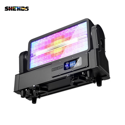 CoralPar Waterproof LED 1000W RGB Strobe Moving  Head Lighting For Wedding Club Church DJ